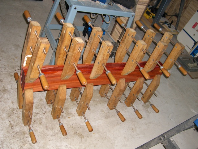 Wood glue-up