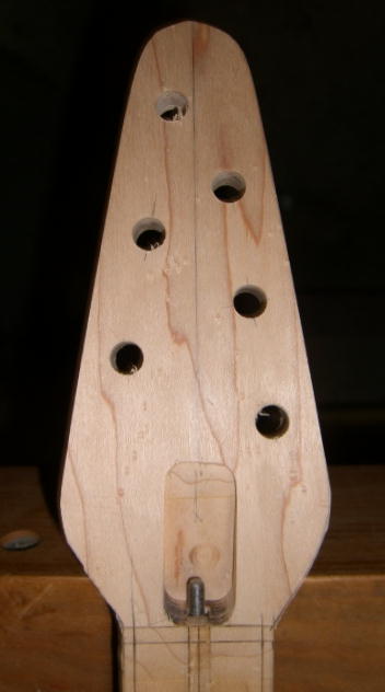 Headstock shaped