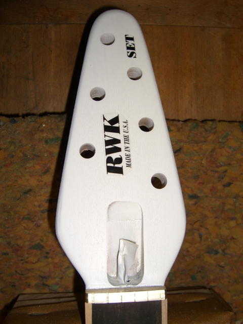 Headstock Finish